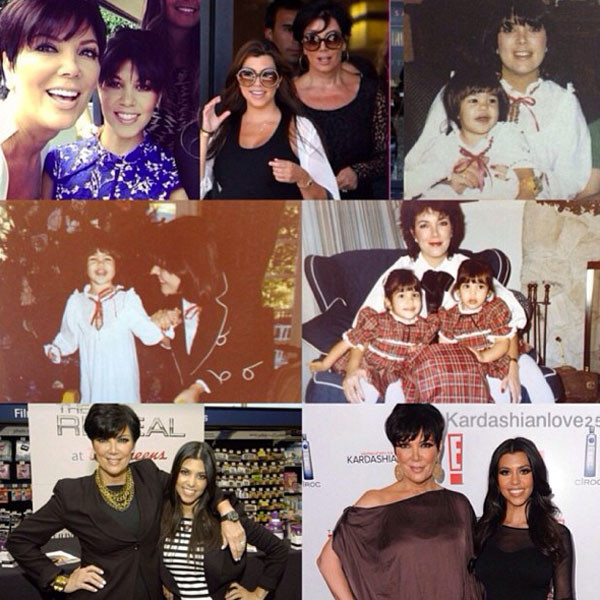 Kourtney Kardashian, Kris Jenner, Instagram Kourtney Kardashian, Kris Jenner, Instagram
